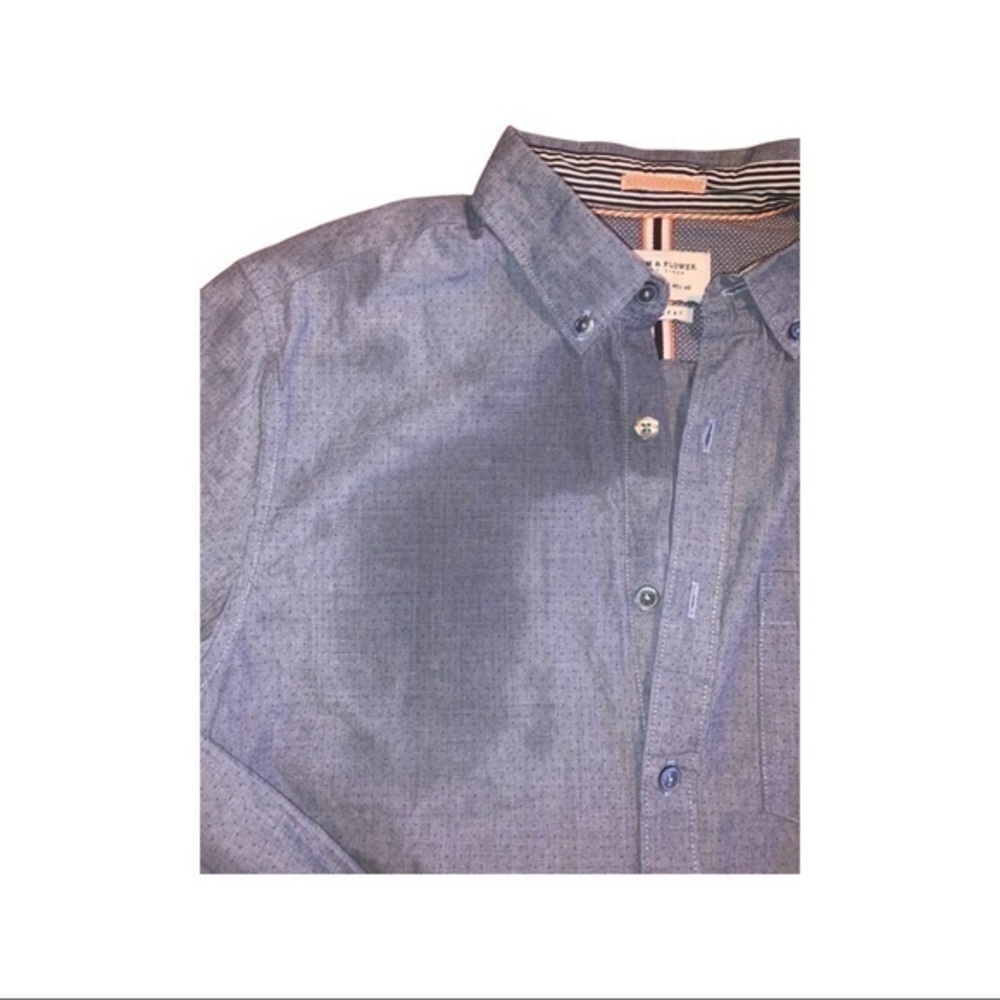 Distressed button down - Picture 2 of 4